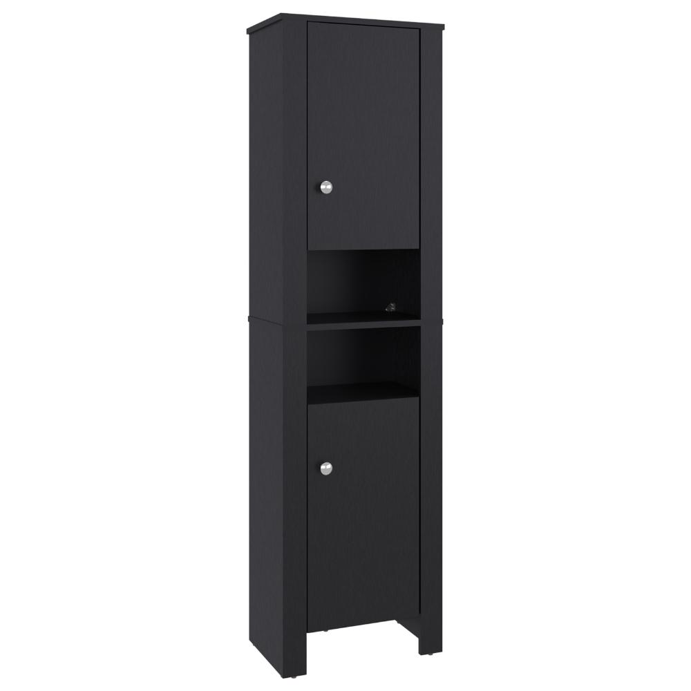 Estante Organizador Baño Vanessa Dos Puertas, Wengue (vista 6)