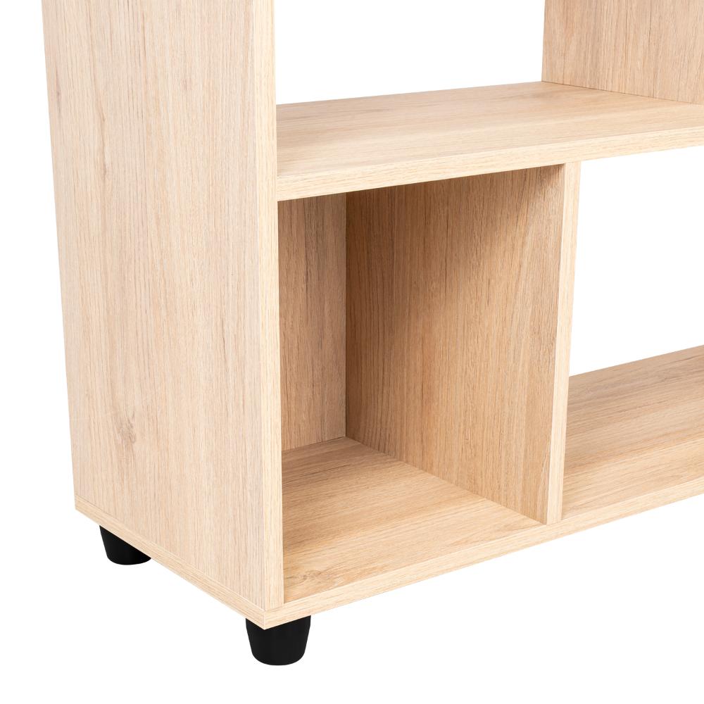 Biblioteca India, Beige, con Tres Entrepaños y Cuatro Divisiones (vista 7)
