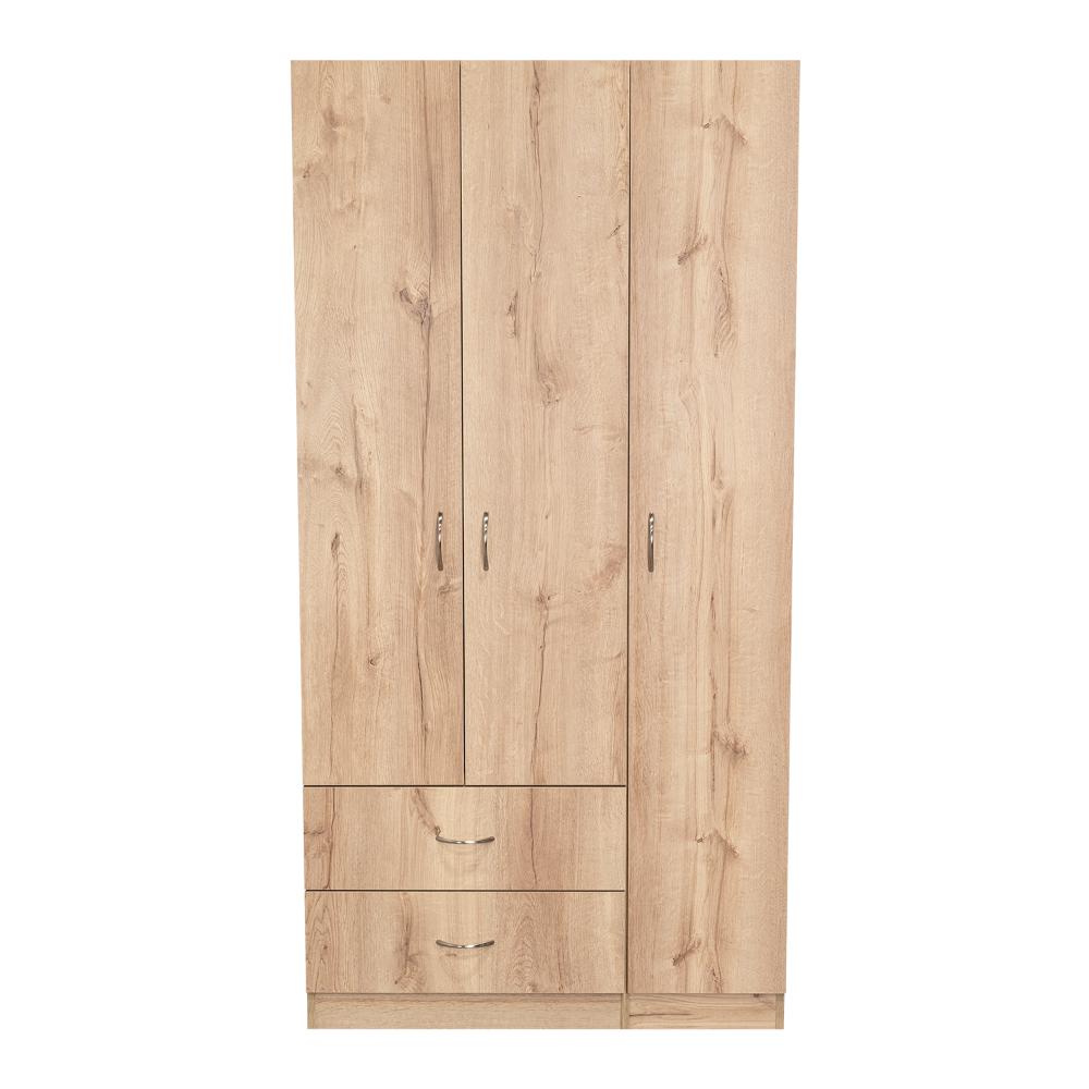 Closet América, Café Claro y Blanco, con Dos Cajones y Variedad de Entrepaños (vista 6)