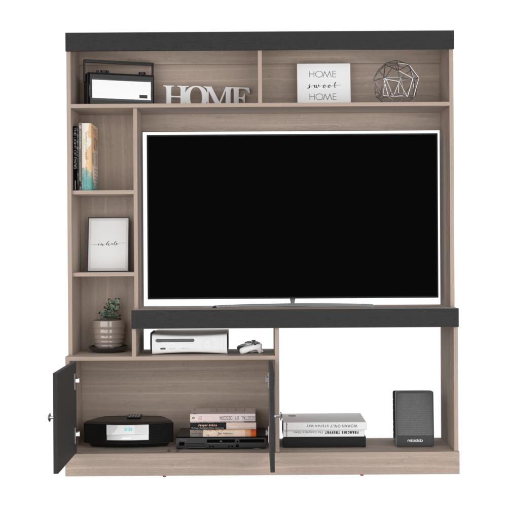 Estante Para Tv Dante, Bardolino y Wengue, con Espacio Para Televisor de 65 Pulgadas (vista 2)