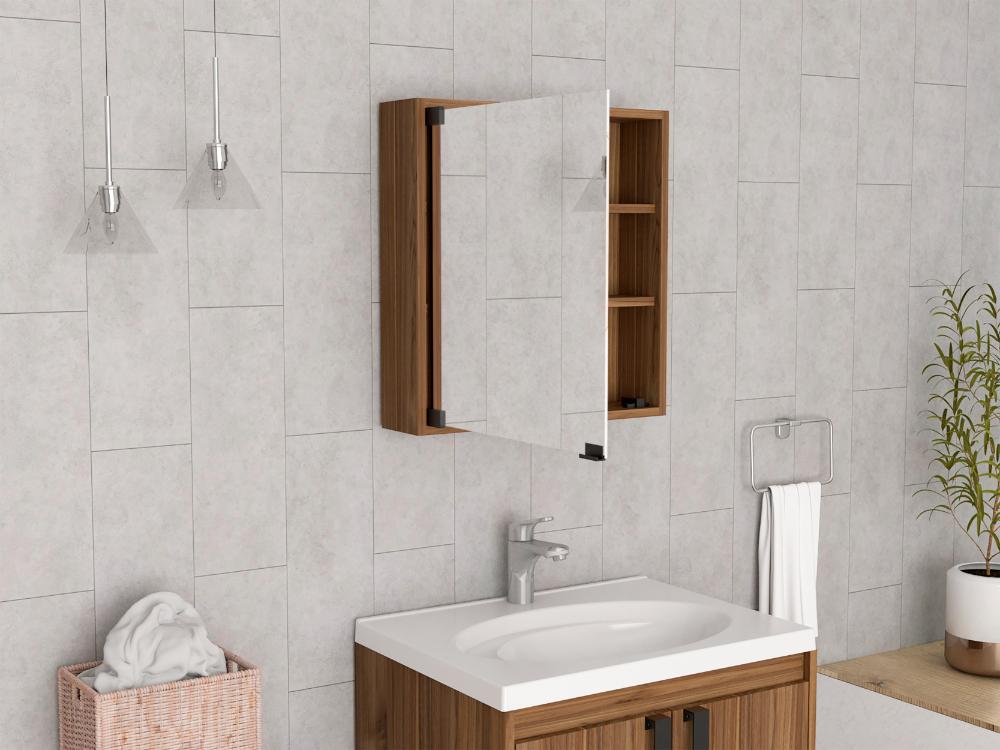 Botiquin Para Baño Toledo Con Espejo, Gales (vista 2)