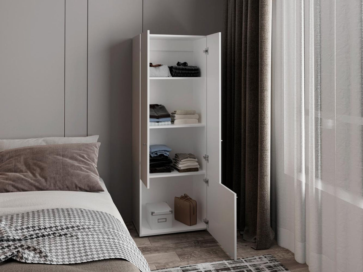 Closet Tres Puertas Tuhome, Blanco (vista 2)