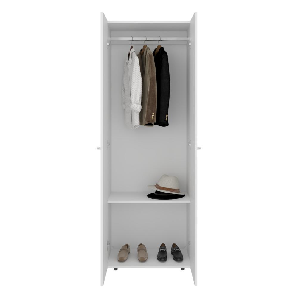 Closet Colgador Dos Puertas Tuhome, Blanco (vista 4)