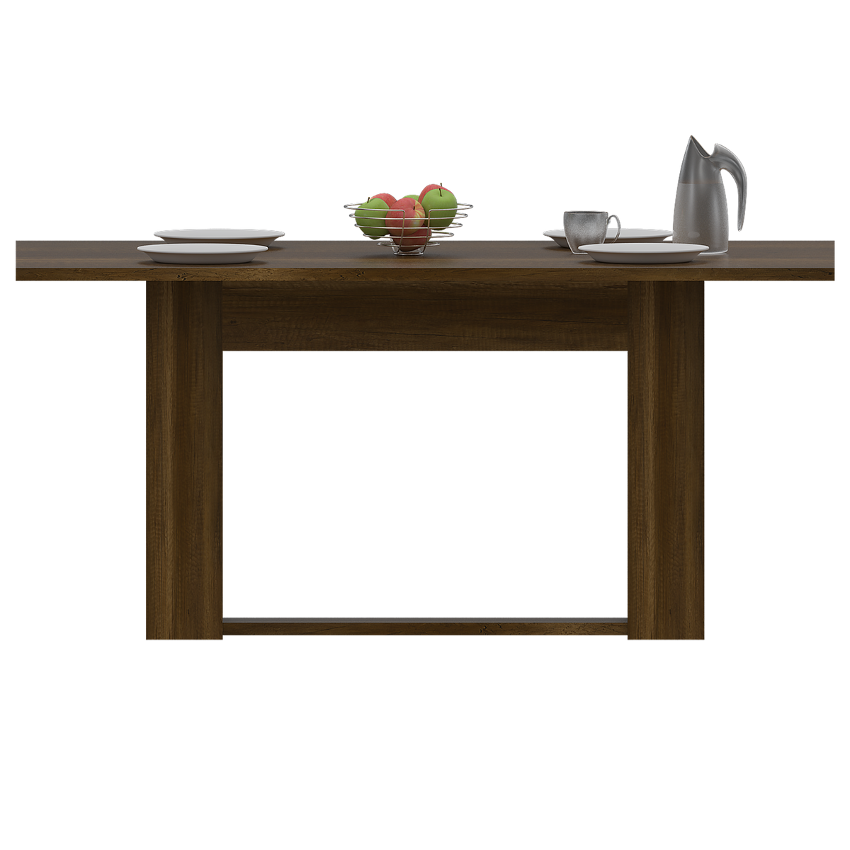 Mesa de Comedor Volterra Color Caramelo Para Sala De Estar
