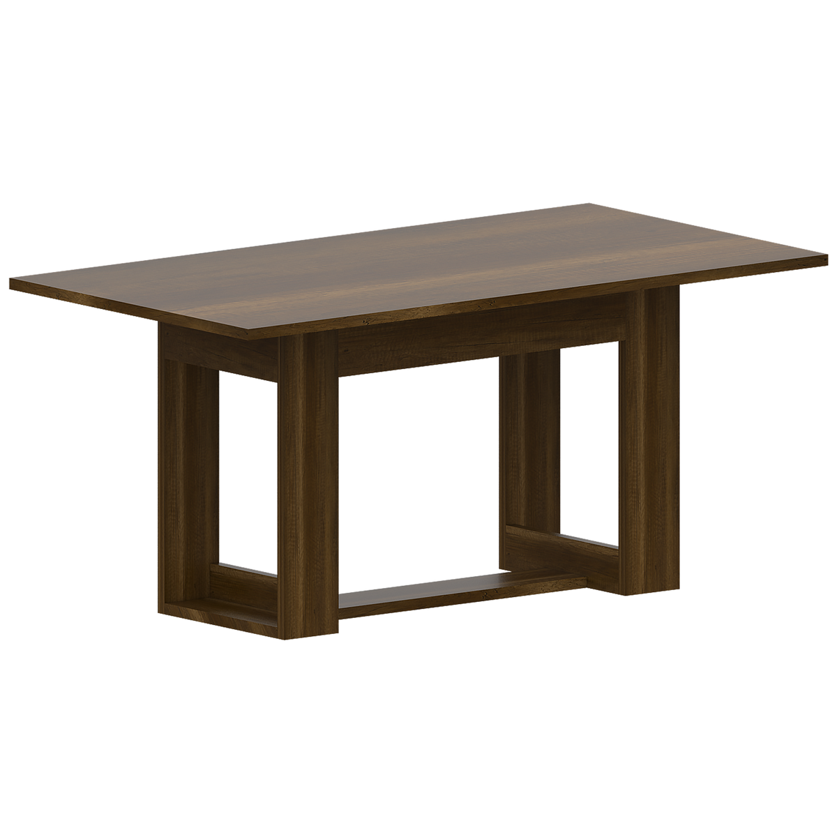 Mesa de Comedor Volterra Color Caramelo Para Sala De Estar