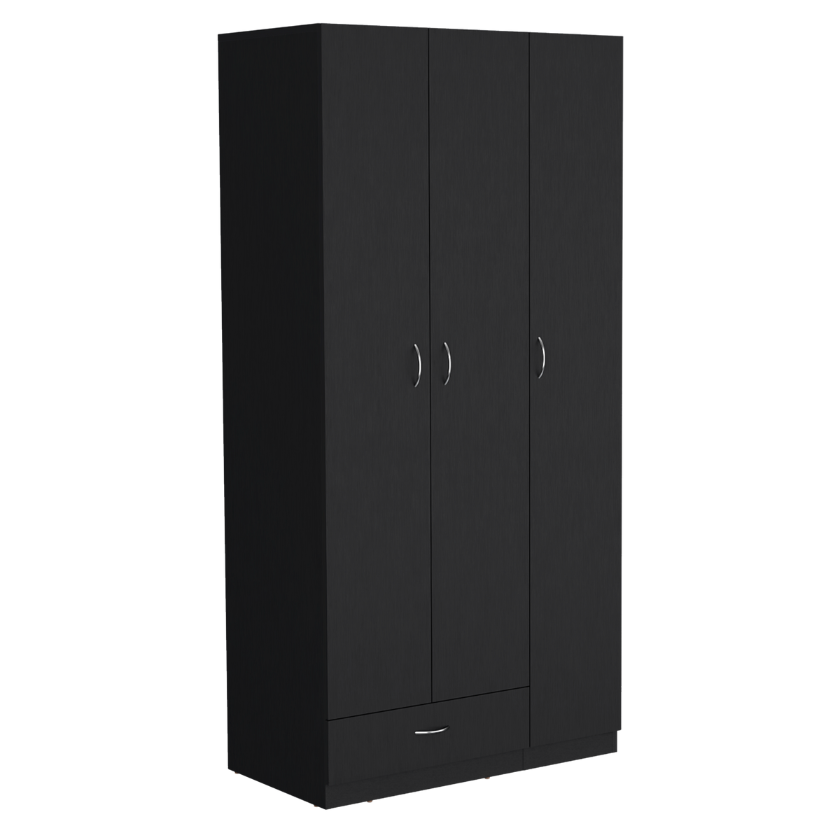 Armario Z-90, Wengue, con amplios espacios y entrepaños para organizar (vista 3)