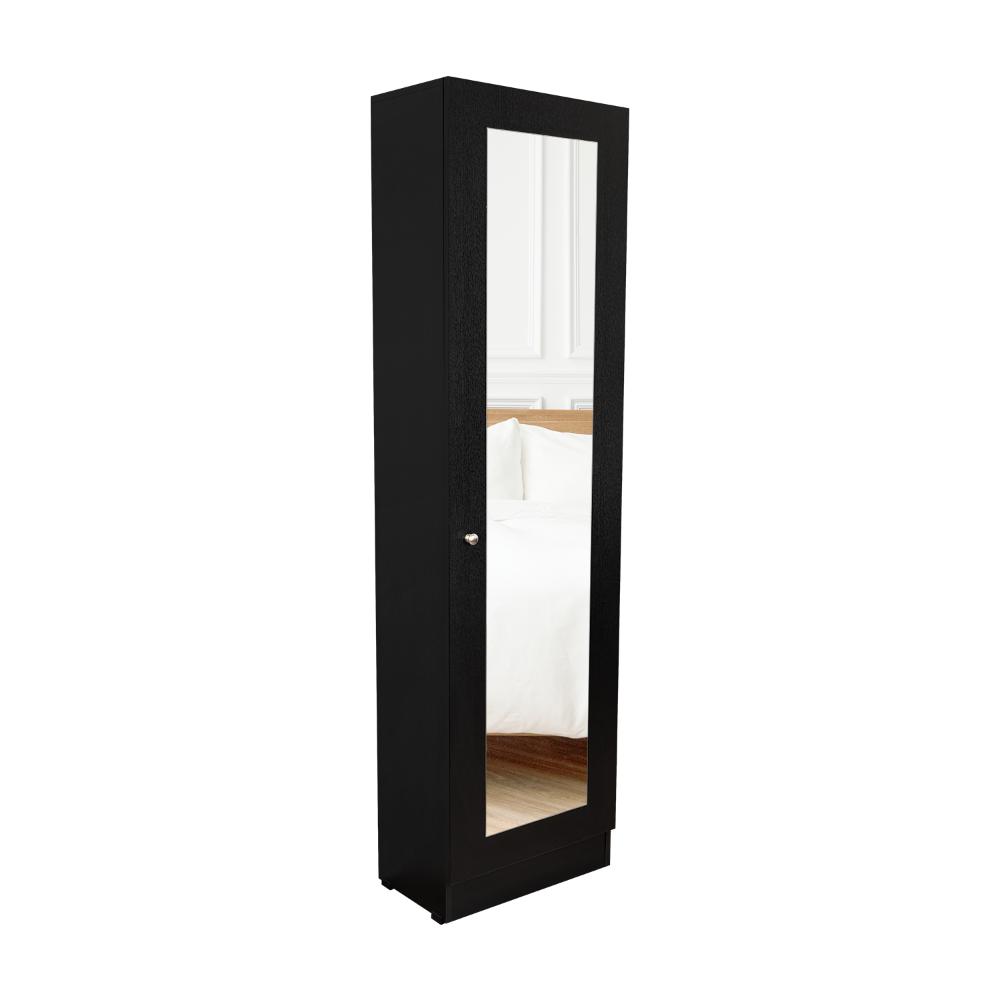 Closet Praga Una Puerta Con Espejo, Wengue (vista 3)