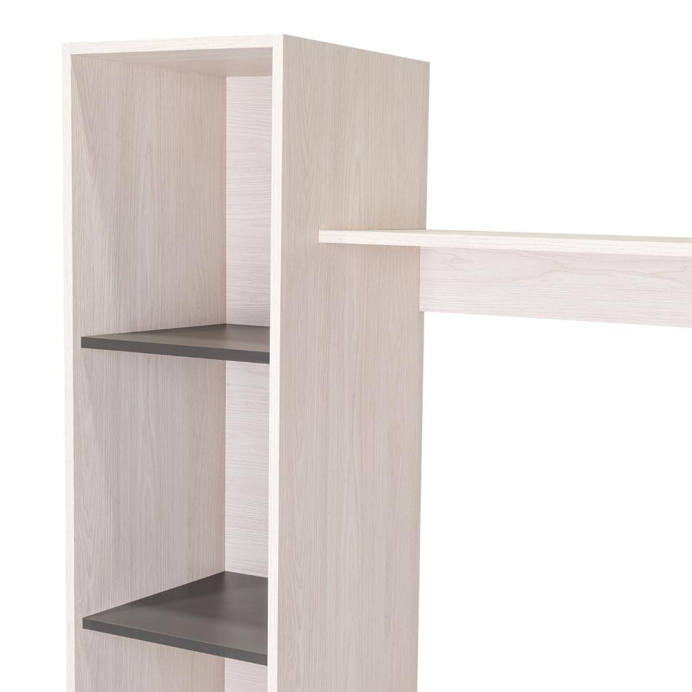 Rack para Tv Marsel, Nevado y Plata Oscuro, Para Televisor para 60 Pulgadas (vista 10)