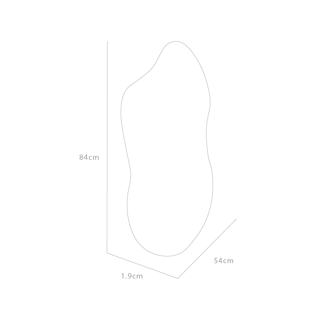 Espejo Belaterra, Diseño Irregular (vista 9)