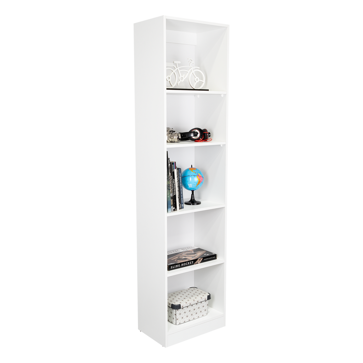 Estante E2Home, Blanco, con varios entrepaños (vista 3)