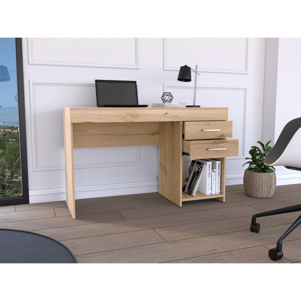 Escritorio Hazel Dos Cajones, Duna (vista 2)