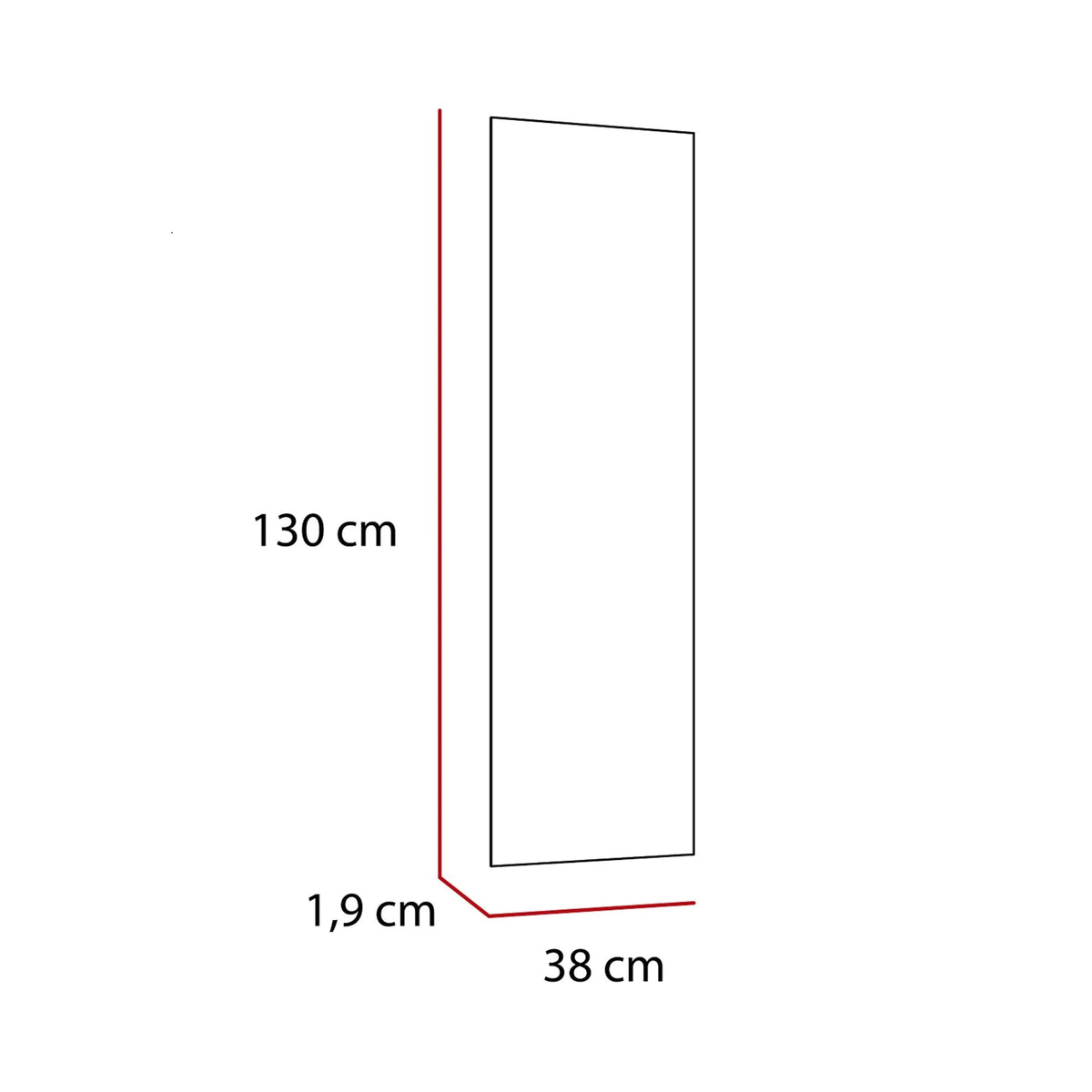 Espejo Rectangular 35, FM Furniture (vista 4)