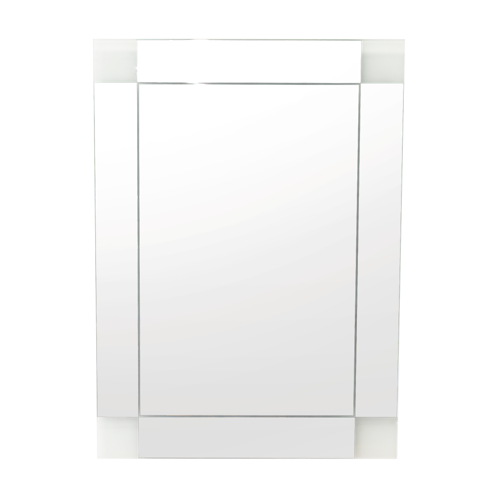Espejo Yorlin Rectangular Diseño Sandblasting (vista 9)