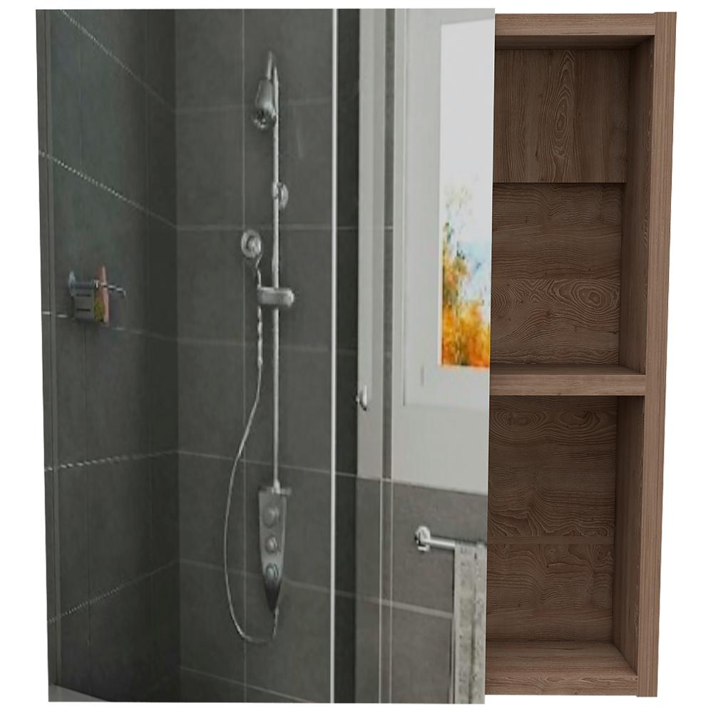 Botiquin Para Baño Labelle Con Espejo, Miel (vista 4)