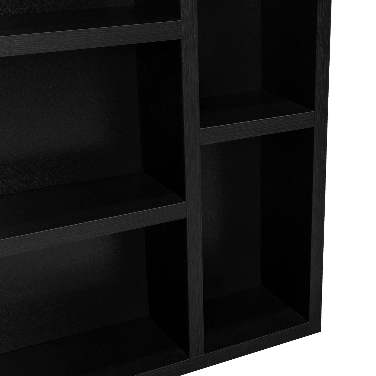 Gabinete de Baño Labell, Wengue, con Puerta y Entrepaños (vista 5)