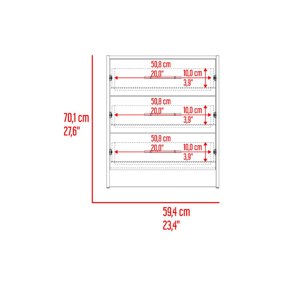 Combo para Habitación Sofi, Fresno Europeo y Blanco, incluye Closet -Organizador y Mesa de Noche (vista 12)