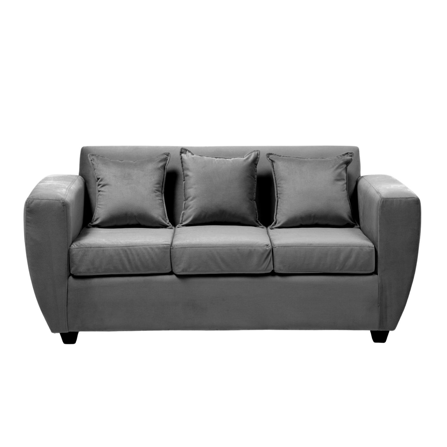 Sofa 3 Cuerpos Kansas Felpa