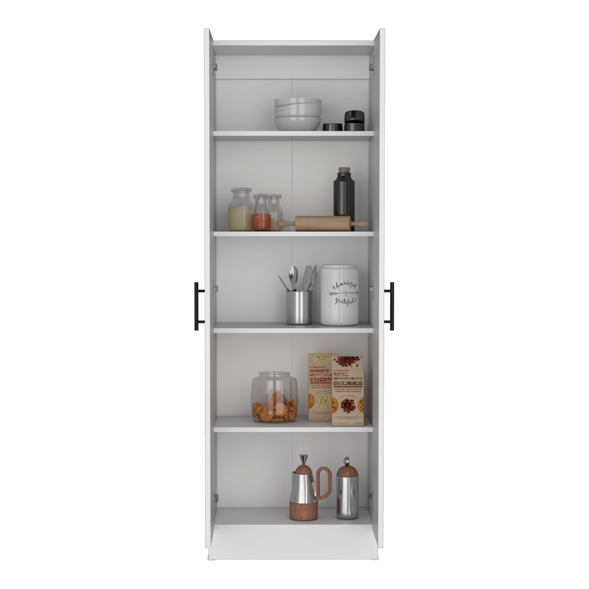 Mueble Despensa Multiusos Kitchen, Blanco (vista 4)