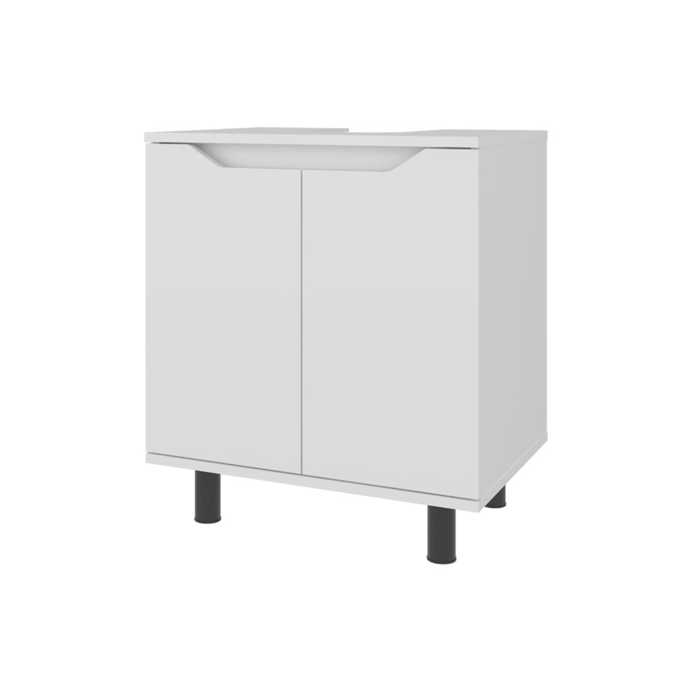 Mueble Para Lavamanos Marlo, Dos Puertas- Blanco (vista 5)