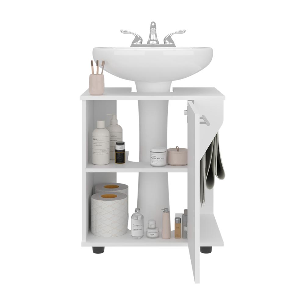 Mueble Para Lavamanos Phillips Con Una Puerta, Blanco (vista 5)