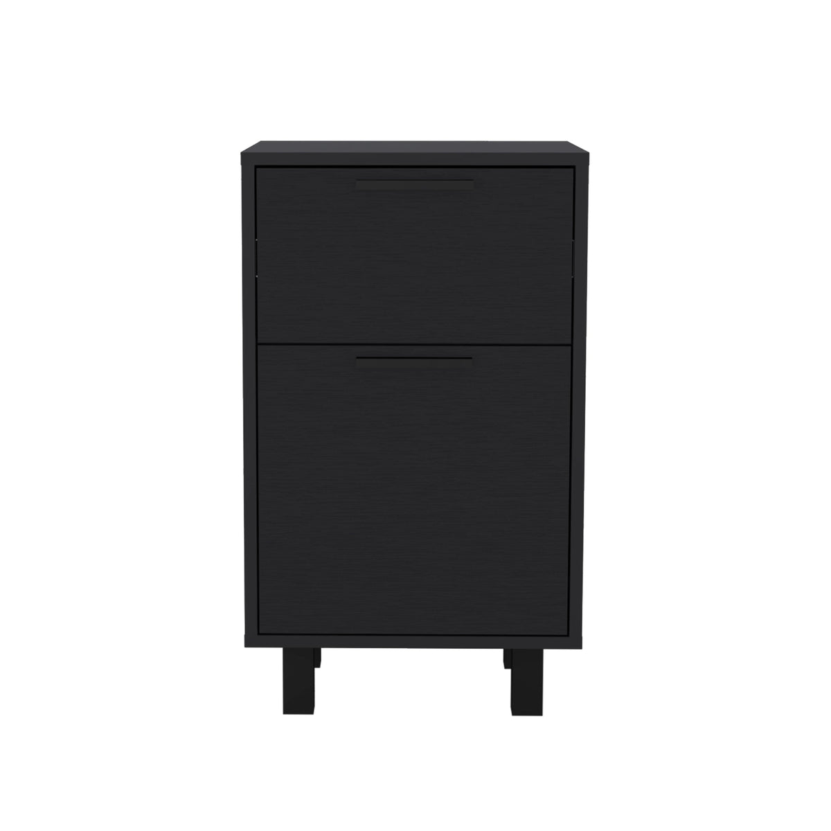 Velador Secret Z-81, Con Una Puerta Y Cajón Secreto, Wengue (vista 4)