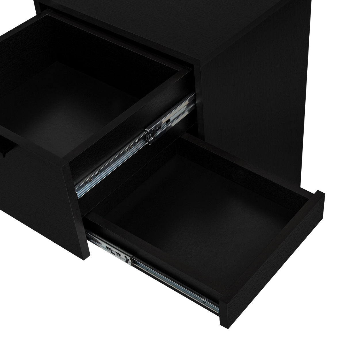 Velador Secret Z-81, Con Una Puerta Y Cajón Secreto, Wengue (vista 2)