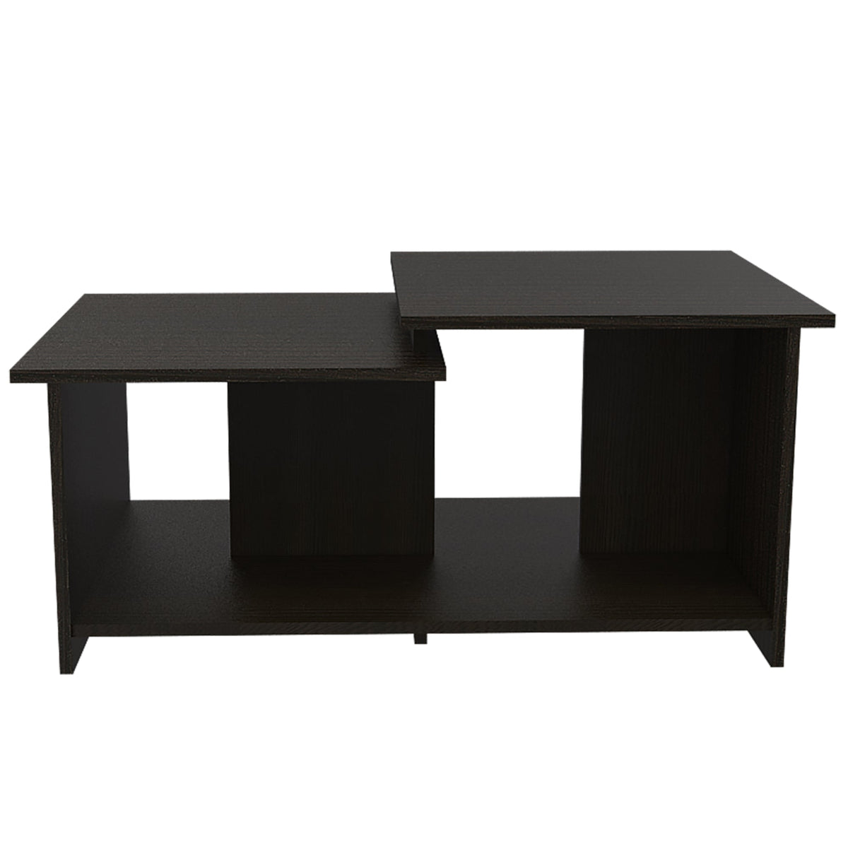 Mesa de Centro Wema Alto, Wengue, con Amplio Espacio Ideal Para Ubicar Decoraciones (vista 3)
