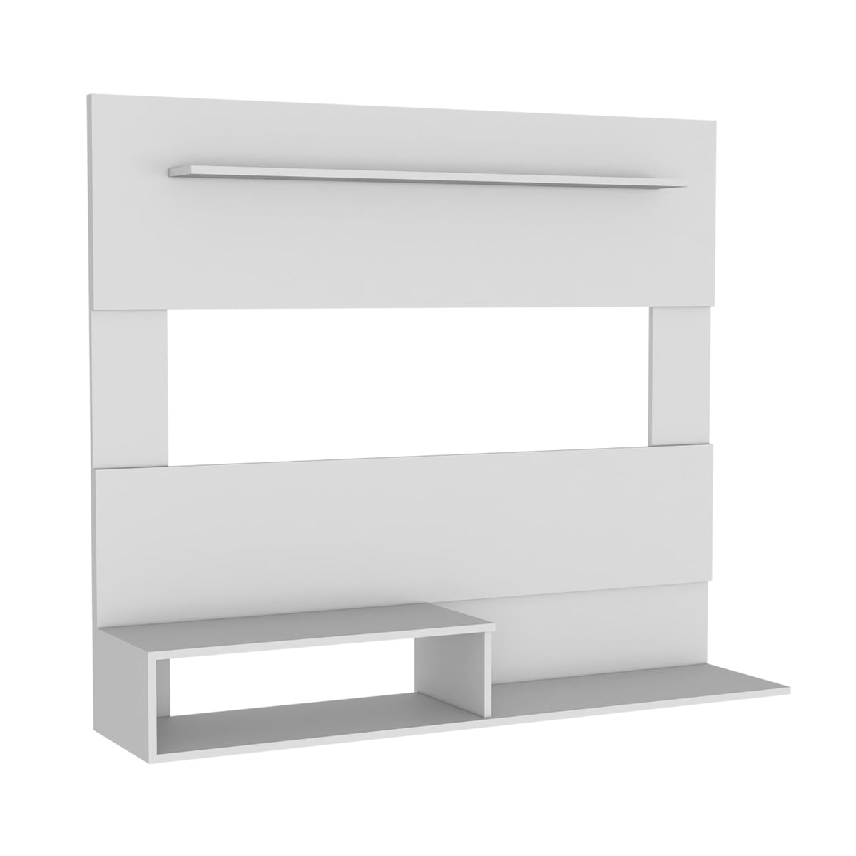 Panel de Tv Ascher, Blanco, con Espacio Para Televisor de Hasta 55 Pulgadas (vista 5)