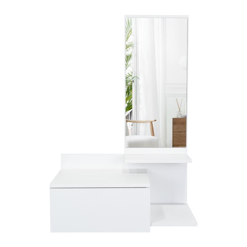 Mueble Recibidor Vienna, Recibidor Viena, Blanco, con un Cajón (vista 10)