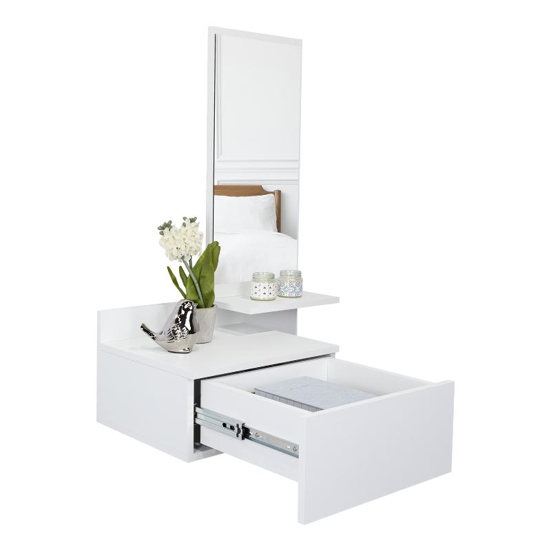Mueble Recibidor Vienna, Recibidor Viena, Blanco, con un Cajón (vista 4)