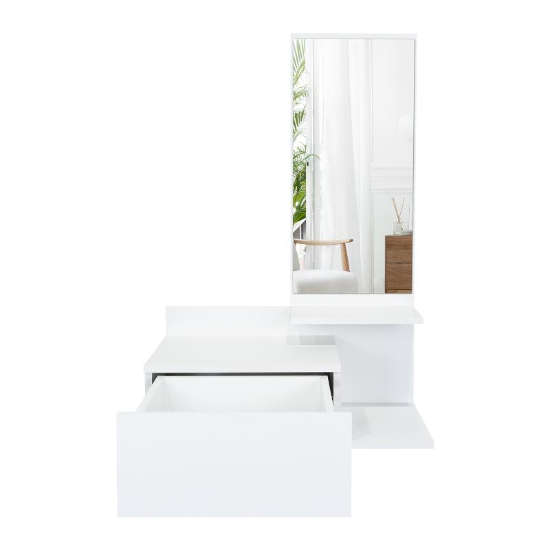 Mueble Recibidor Vienna, Recibidor Viena, Blanco, con un Cajón (vista 11)