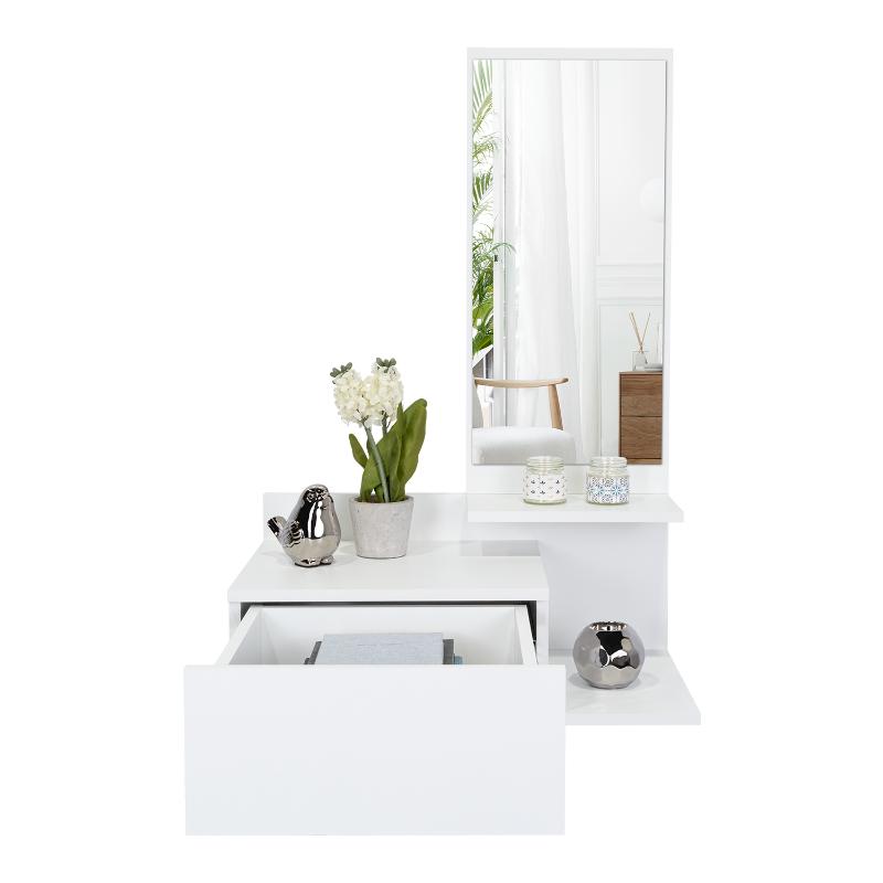 Mueble Recibidor Vienna, Recibidor Viena, Blanco, con un Cajón (vista 6)