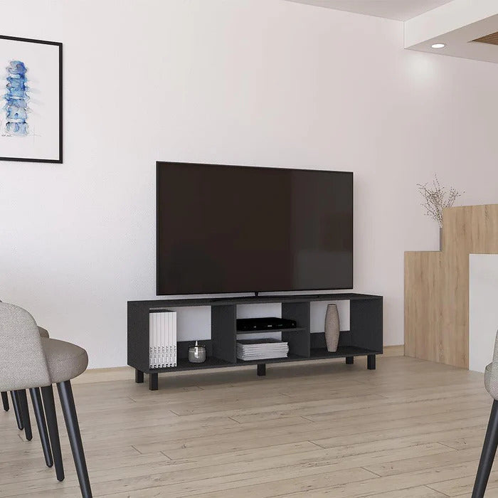 Mesa Para Tv Tunez, Wengue, Para Televisor Hasta 70 Pulgadas