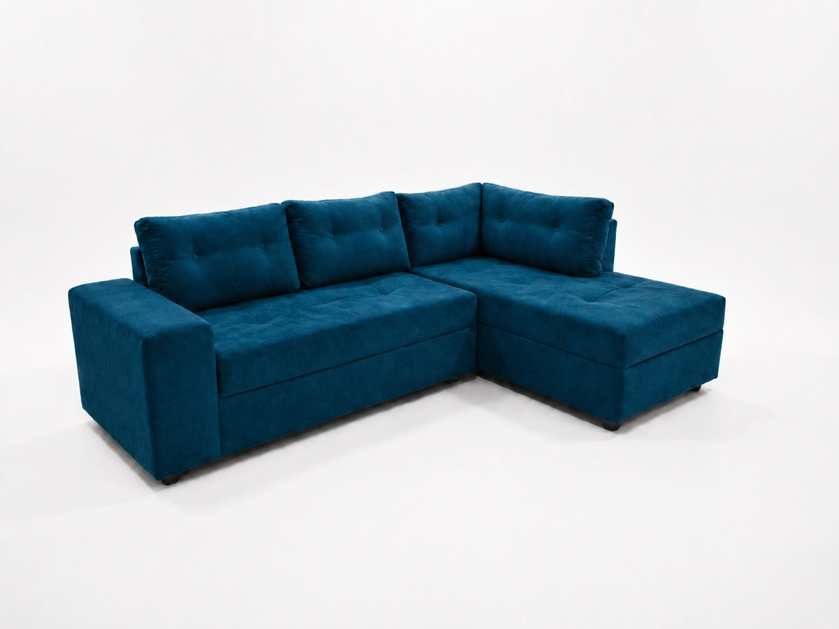 Sofa Seccional Praga Derecho Felpa