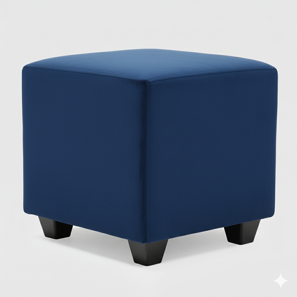 Living Kansas 3 cuerpos + 2 Pouf Felpa