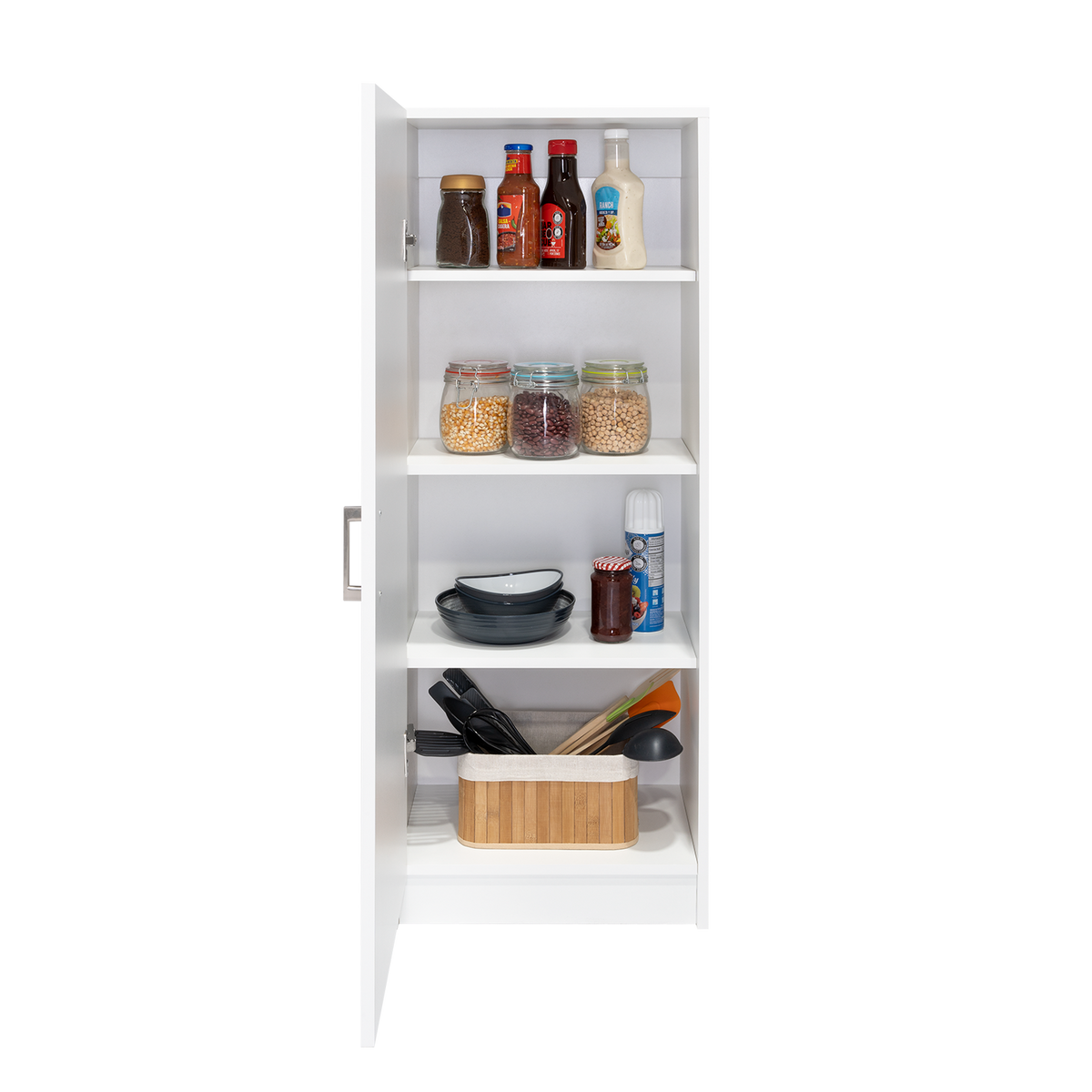 Despensa Belleria Una Puerta, Blanco (vista 4)