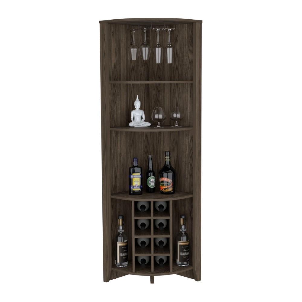 Bar Esquinero Essential, Coñac, con espacio para botellas y portacopas (vista 3)