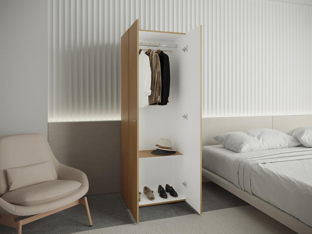 Closet Colgador Dos Puertas Tuhome, Fresno (vista 2)