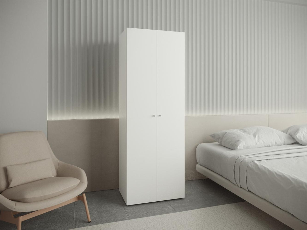 Closet Colgador Dos Puertas Tuhome, Blanco