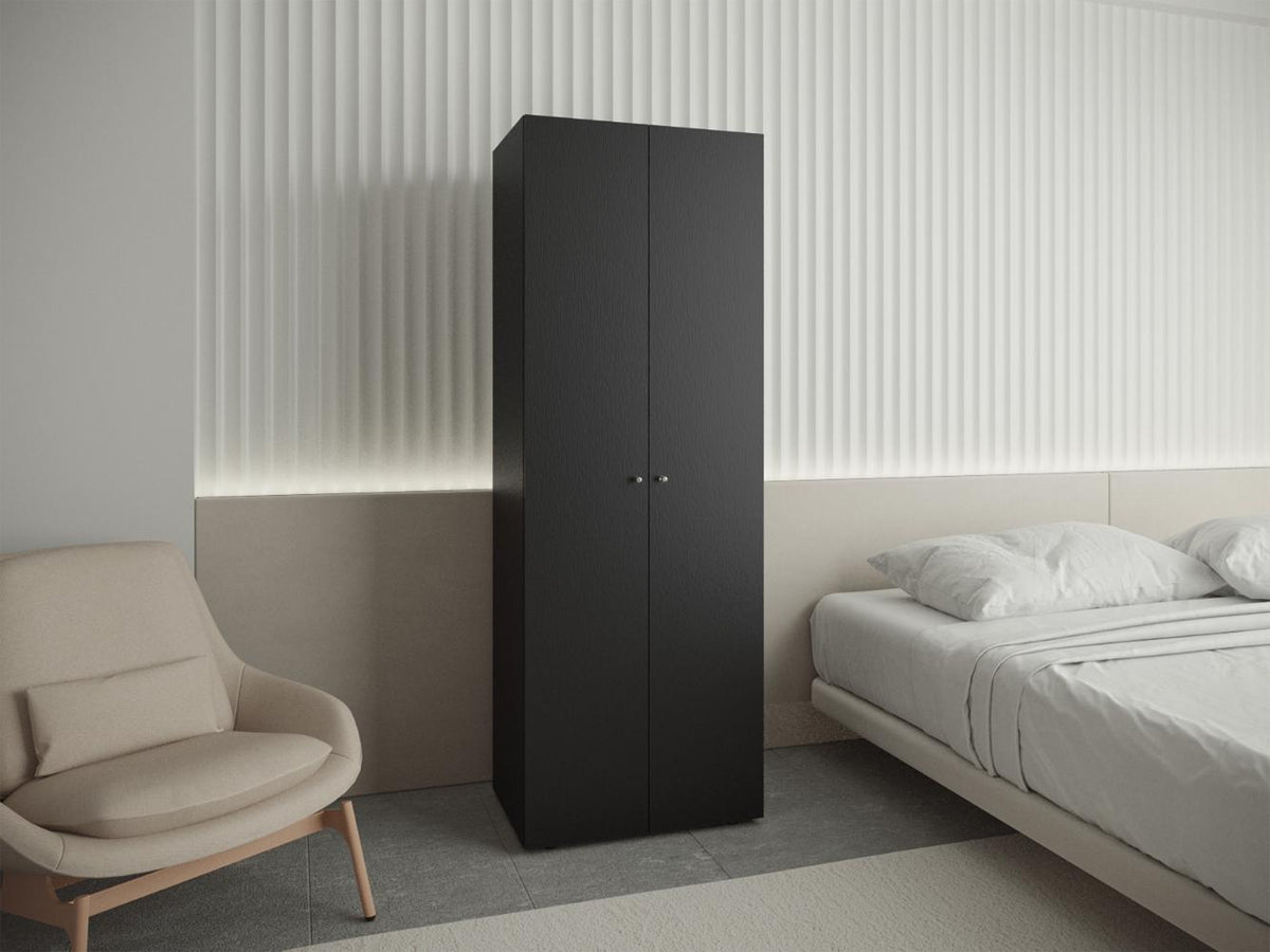 Closet Colgador Dos Puertas Tuhome, Wengue