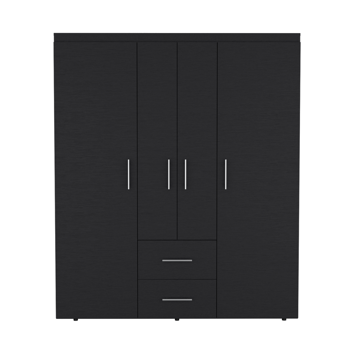 Closet Bariloche Eco 150, Wengue, con amplios espacios y entrepaños para organizar (vista 2)