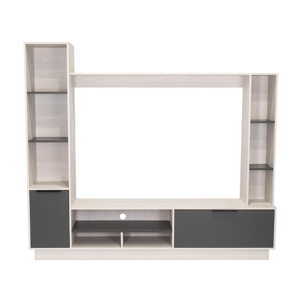 Rack para Tv Marsel, Nevado y Plata Oscuro, Para Televisor para 60 Pulgadas (vista 5)