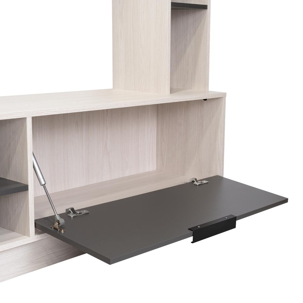 Rack para Tv Marsel, Nevado y Plata Oscuro, Para Televisor para 60 Pulgadas (vista 13)