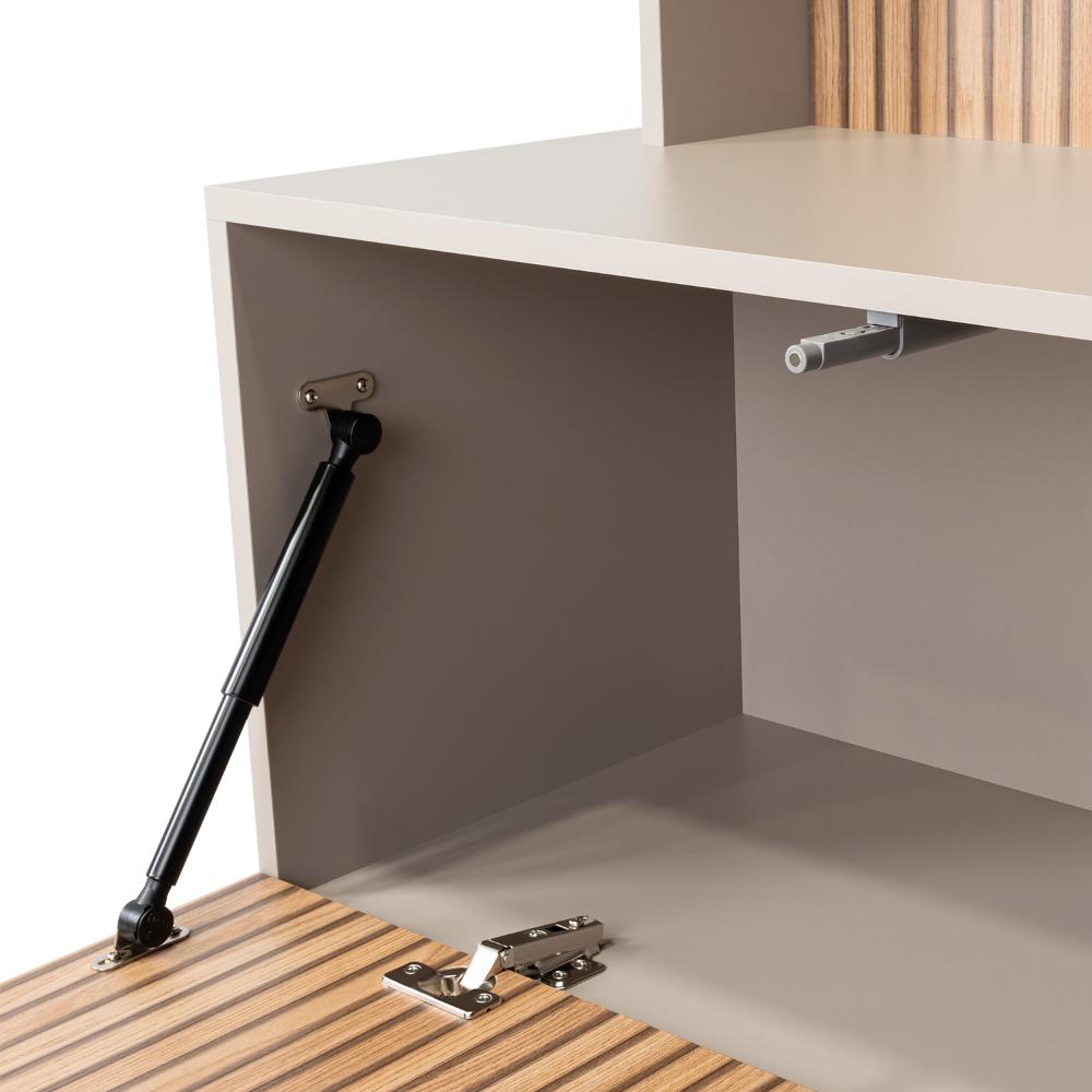 Rack Para Tv 70" Doha, Cocoa y Miel, Con Variedad de Entrepaños (vista 6)