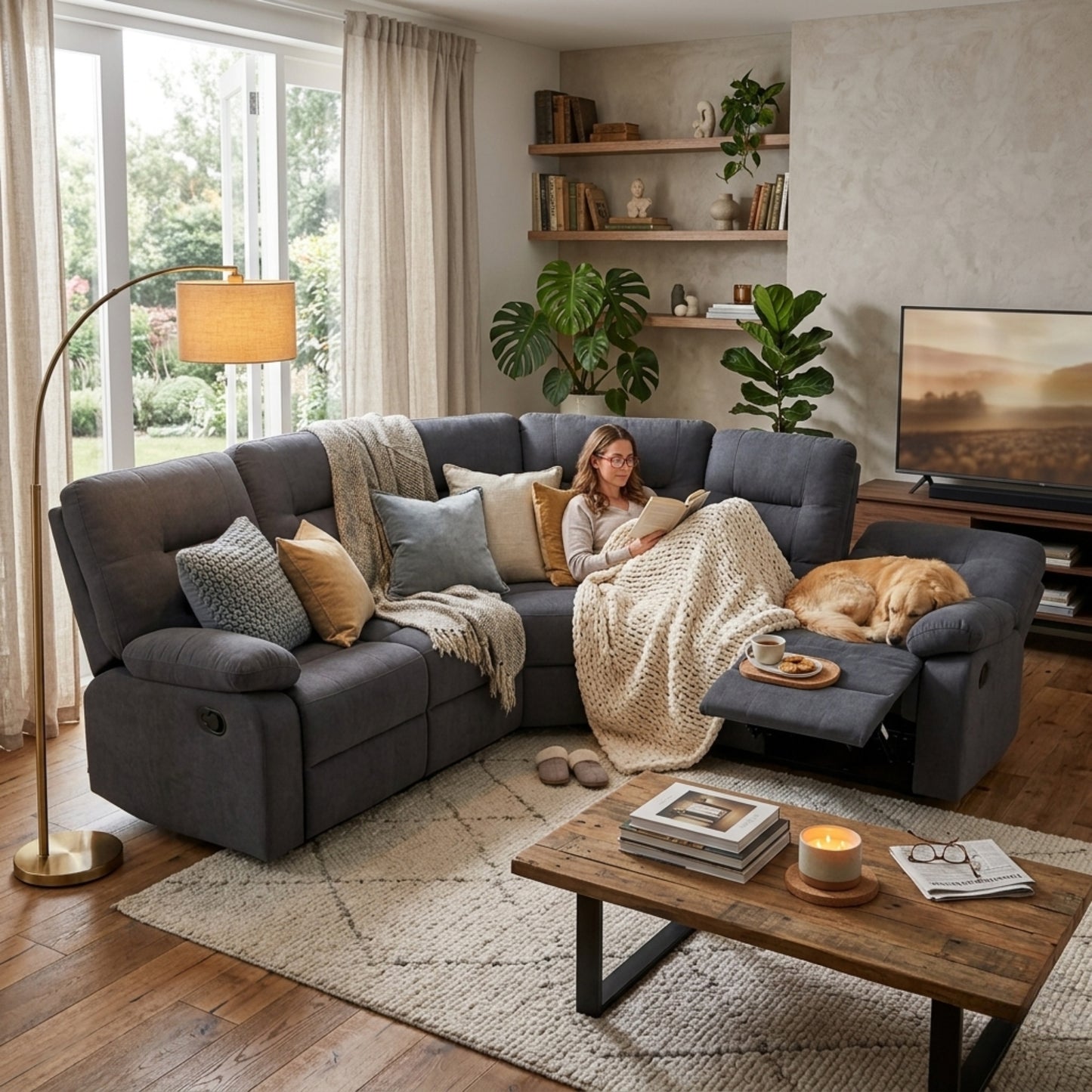 Seccional Reclinable 2.1.2 Berlin
