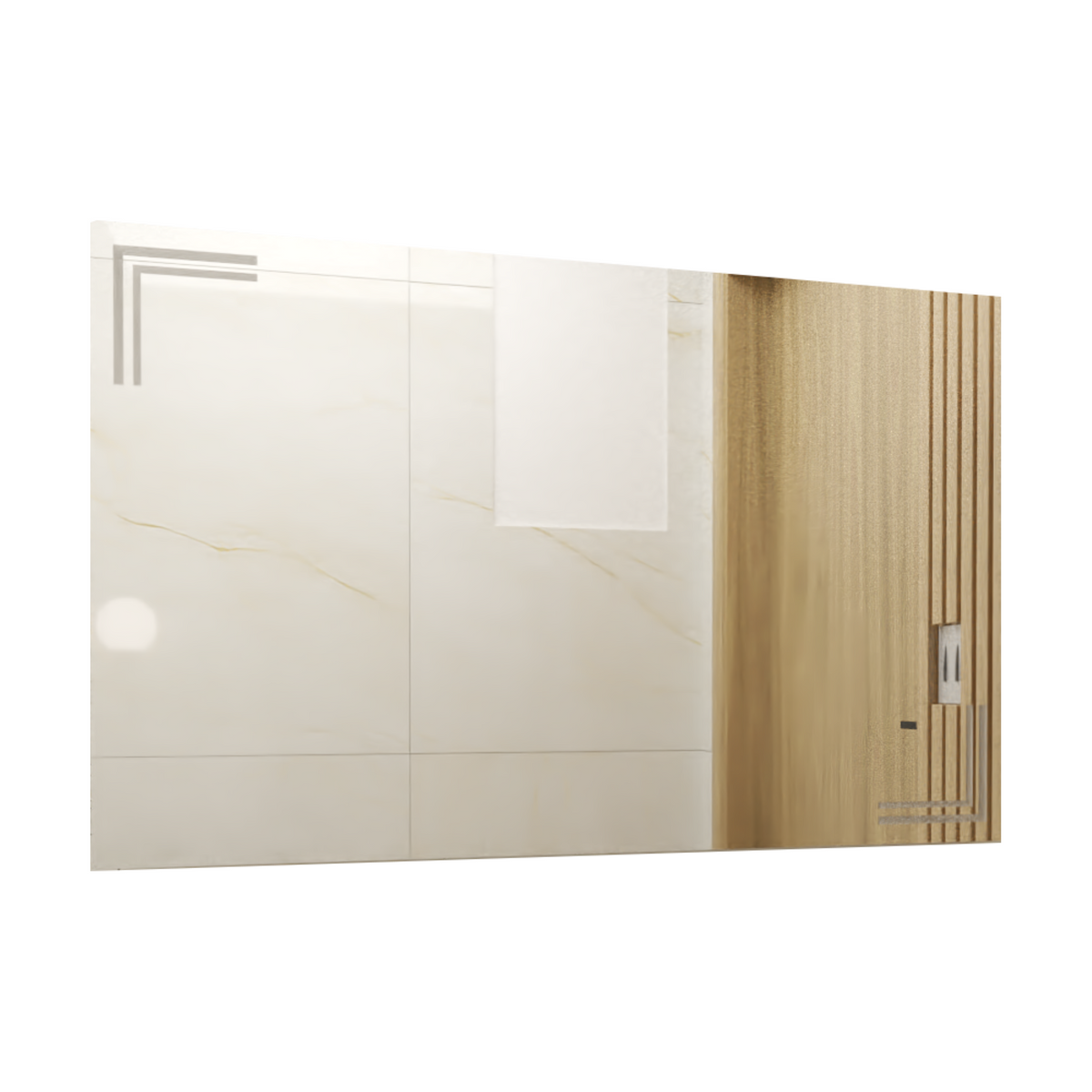 Espejo Iberia, con Forma Rectangular (vista 3)