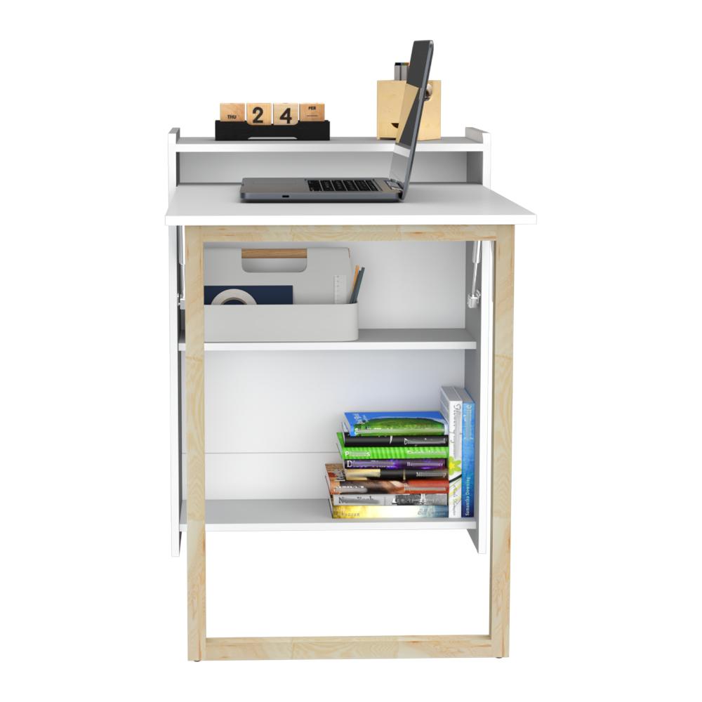Escritorio Plegable Lesli, Blanco (vista 4)