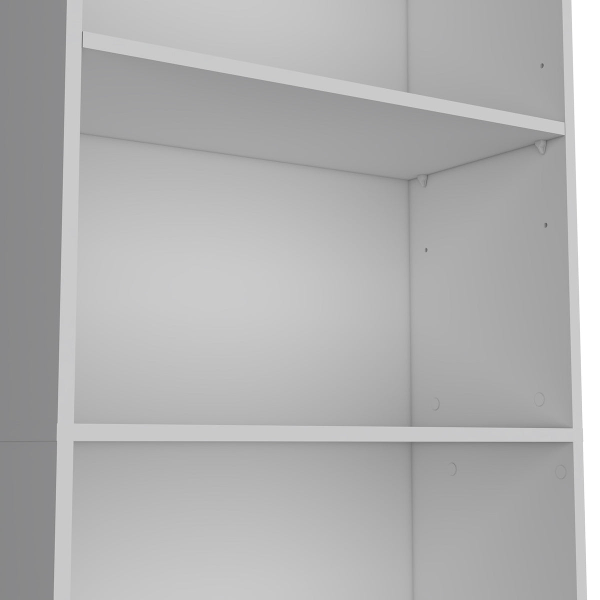 Estante E3Home, Blanco, con varios entrepaños (vista 6)