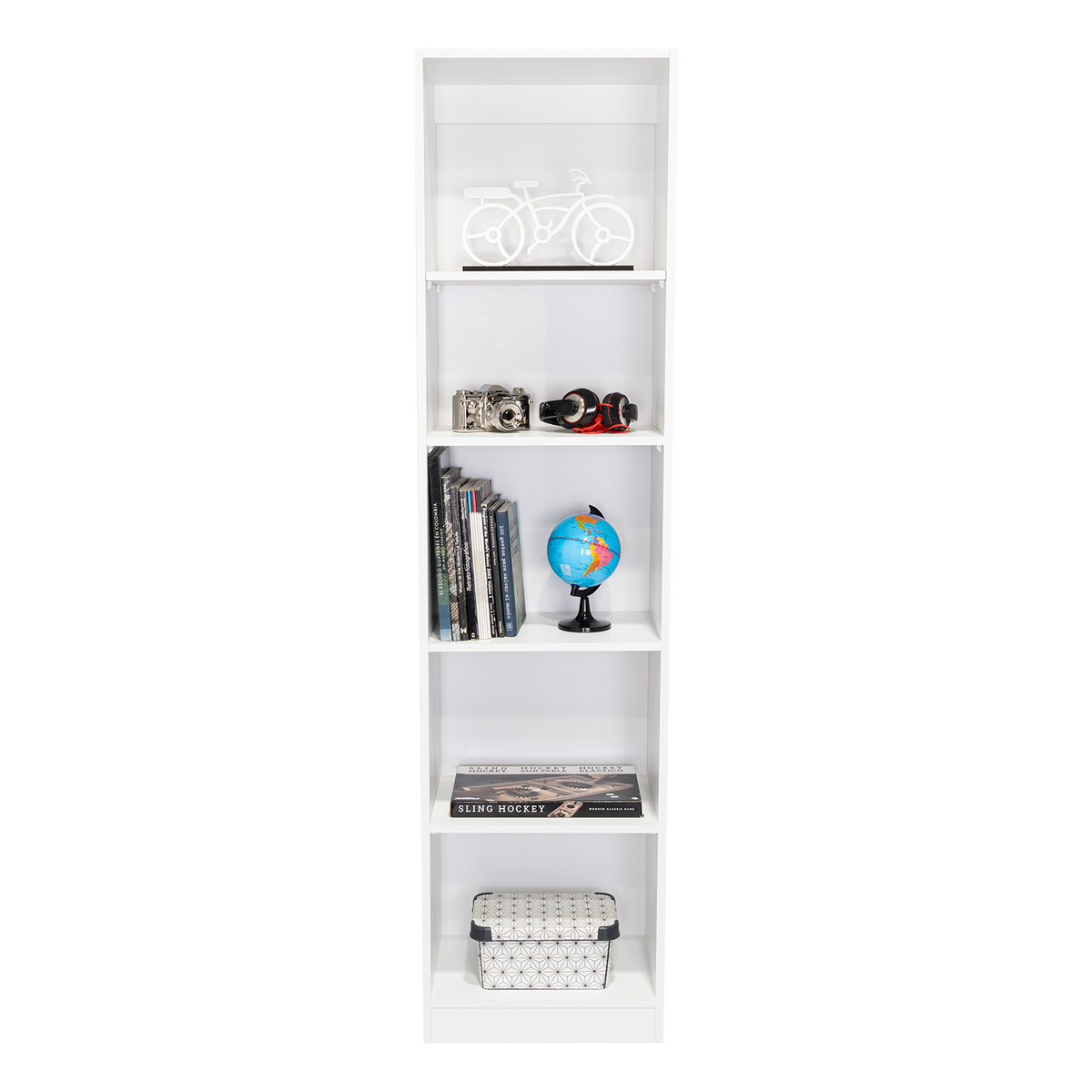 Estante E2Home, Blanco, con varios entrepaños (vista 4)