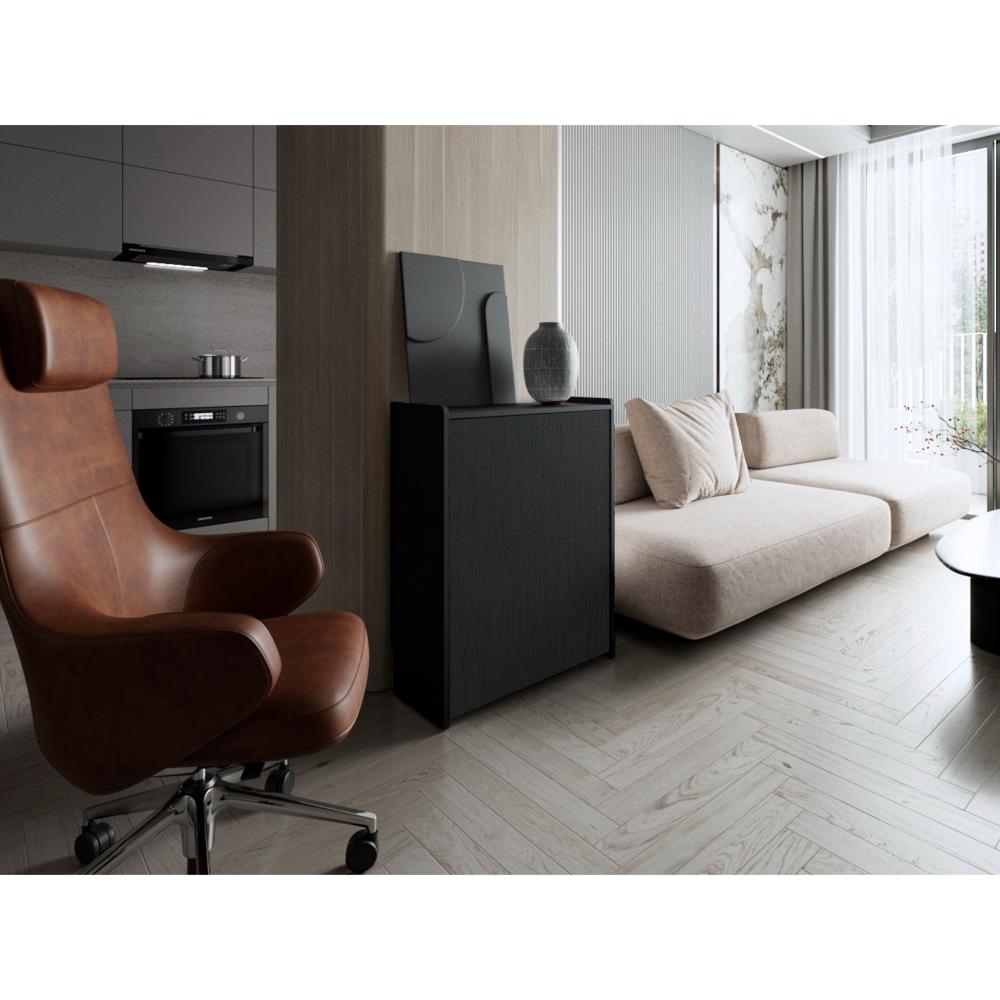 Escritorio Plegable Lesli, Wengue (vista 2)